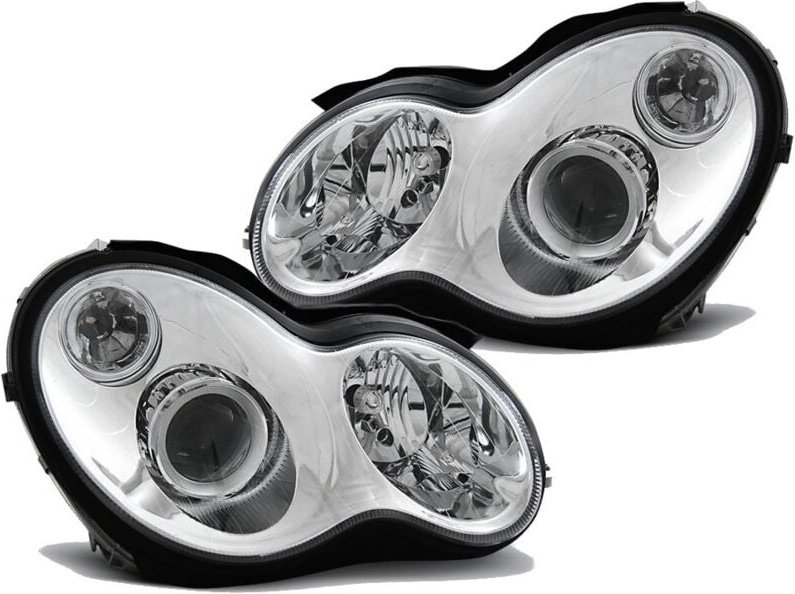 Moderne Scheinwerferlampen für MERCEDES W203 C-KLASSE VON 2000 BIS 2004