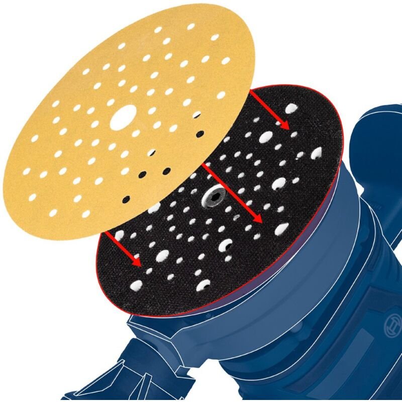 Professional Polierschwamm, 77 mm, geschnitten, 2 Stk - Bosch