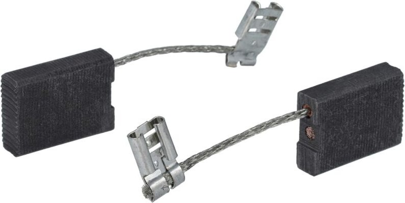 Vhbw - 2x Kohlebürste 6,3 x 17 x 23 mm Ersatz für Flex 443.816 für Trennschleifer + Feder