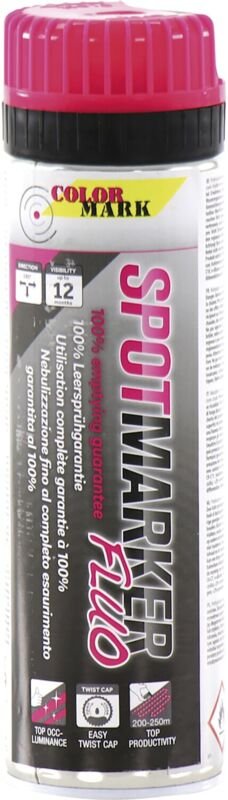 Colormark - Spotmarker - professioneller Markierspray 500ml, pink