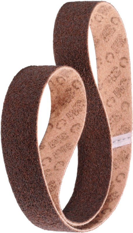 3M Vlies-Schleifband (A) SC-BL, 75 x 2000 mm, Körnungsvergleich: 100