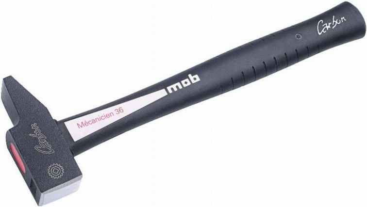 Mob Outillage - Rivoir-Hammer 40 Carbon-Stiel quadrimat - mob - 0001400701