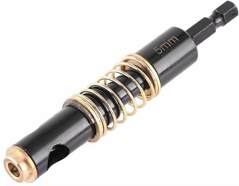 AIDUCHO Scharnierbohrer-Set, schwarze Scharnierbohrer, Reiben, Bohren, Holz, Sechskantschaft (5 mm)