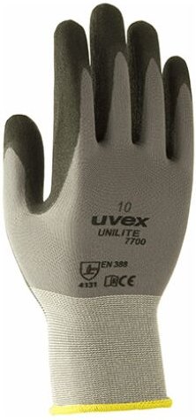 Uvex 6058509 Schutzhandschuhe unilite Strick Nitril NBR Größe 9