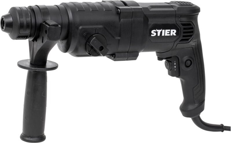 Bohrhammer SHB-T-4900, Hammerbohrer, 800 w, 3,3 j, 0-4900 Schläge/Min, SDS-Plus Aufnahme, 37,0 cm - 9,1 cm - 21,7 cm - S...