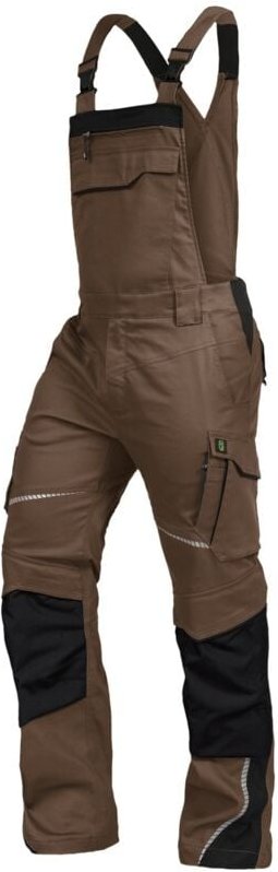 Leibwächter Latzhose Flex-Line FLEXL29 Gr. 110 haselnuss/schwarz