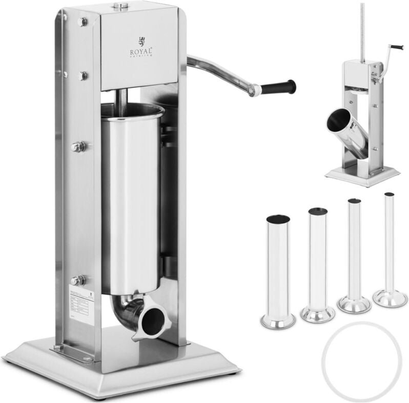 Thumbnail - Wurstfüller vertikal Wurstfüllmaschine Wurstspritze Wurstpresse Edelstahl 5 l