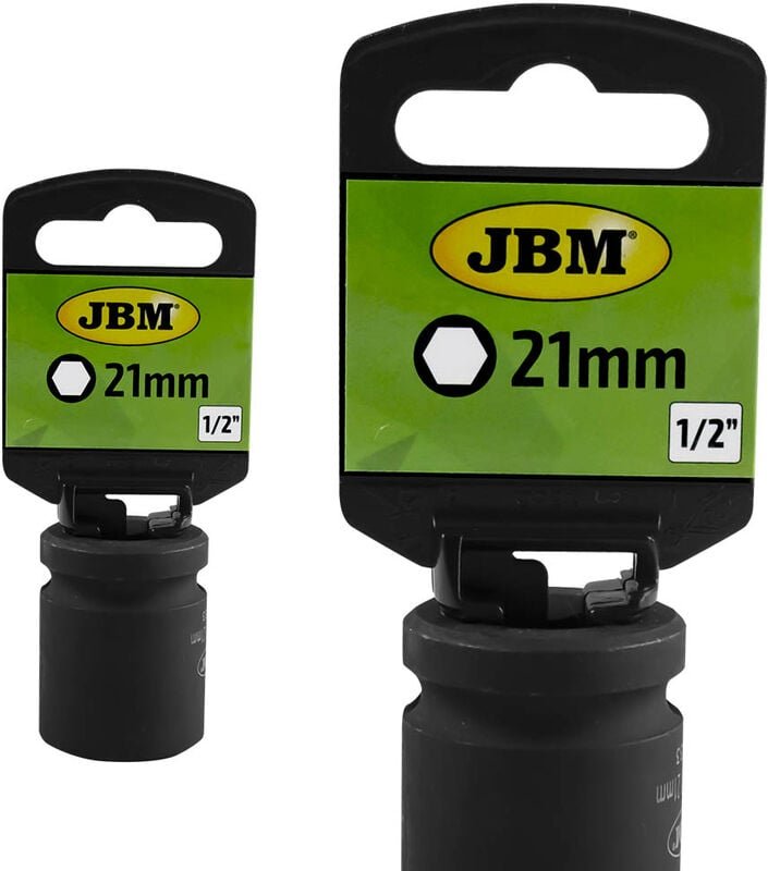 JBM - Sechskant-Schlagschrauber 1/2' 21mm. 14733