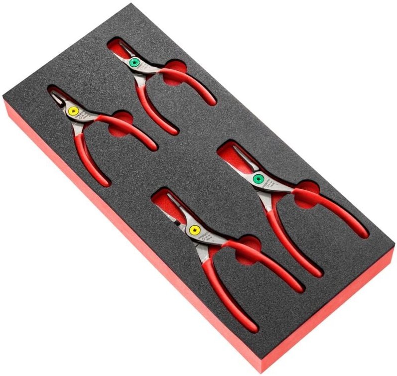 FACOM Modul - Zangen für Sicherungsringe 4-tlg., Art.Nr. MODM.PCSN