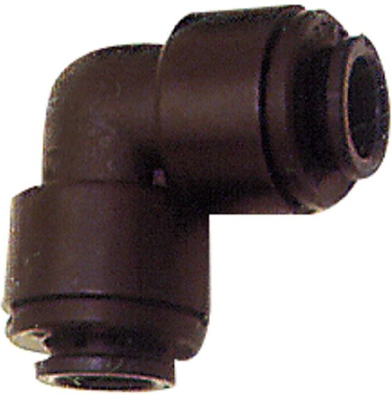 Winkelverbinder pom, für Schlauch-Außen-Ø 8 mm - Riegler