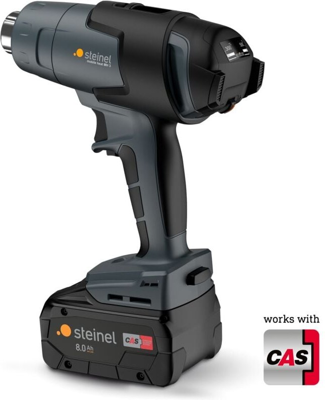 Steinel - Akku-Heissluftgebläse MH3 kf sc 1x 8,0 Ah Akku + Lader im Koffer