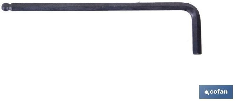 Sechskantschlüssel mit Kugelkopf, lange Serie M-10