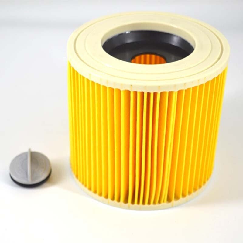 1er Pack Filter für Kärcher Professional Staubsauger, Hepa-Filter Ersatzzubehör für Wasser-, Staub- und Asche-Baustellen...