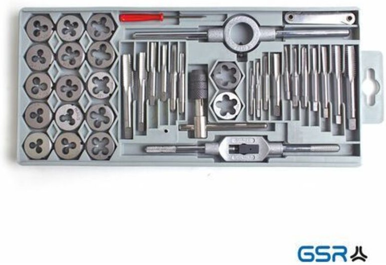 Gewindeschneidsortiment 40tlg. m 3 - M12 Spezialstahl - GSR
