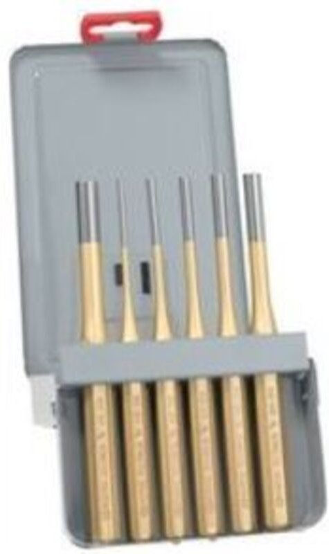 Rennsteig - Splintentreibersatz 6-teilig im Kunststoffhalter Splinttreiber