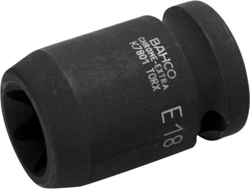 1/2 Kraft-Steckschlüssel-Einsatz, E12 torx, phosphatiert - Bahco