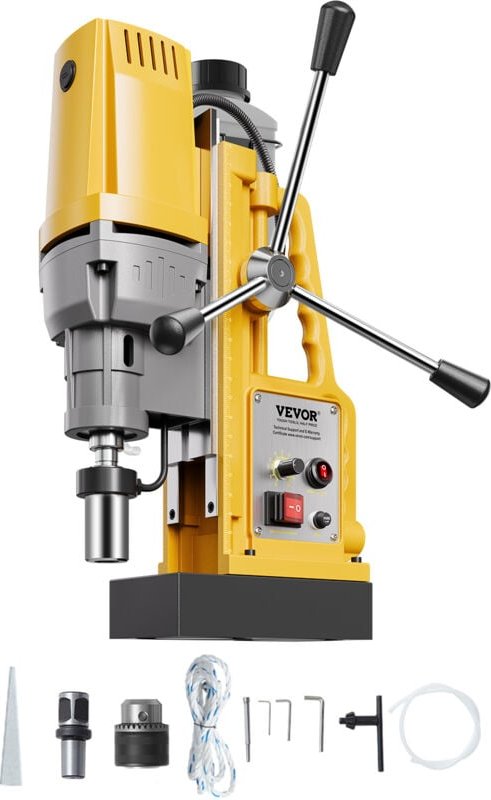 Magnetbohrmaschine Kernbohrmaschine 1400 w 50 mm Bohrdurchmesser, 13000 n tragbare elektrische Magnetbohrmaschine, 750 U...