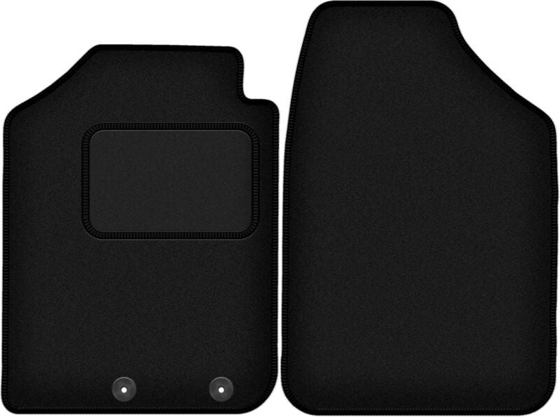 Vordere Matten schwarz für: Dacia Spring Fließheck (2021-)