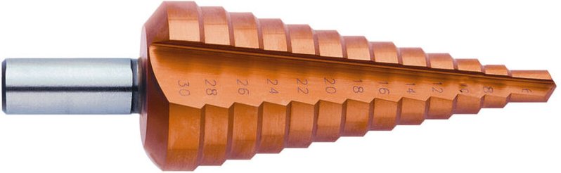 Thumbnail - Universal-Stufenbohrer hss TiN 4-12,0 mm - Forum