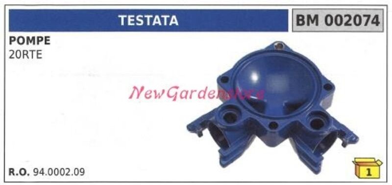 UNIVERSAL-Pumpenkopf UNIVERSAL-Pumpe Bertolini 20RTE 002074