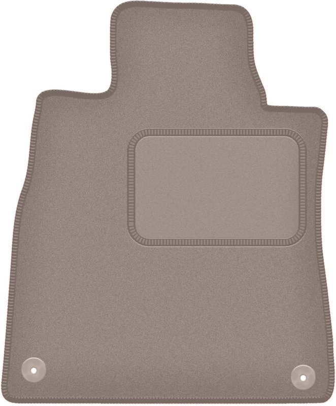 Beige Fahrermatte für: Mercedes S W222 Coupé (2013-)