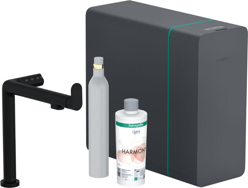 hansgrohe Aqittura M91 Küchenmischer, Starter Set, Sodasystem