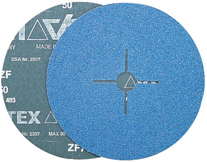 VSM Fiberscheibe ZF 714 Zirkonkorund (ZA),Ø 115 mm, Körnung: 40