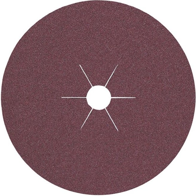 Promat - Fiberscheibe d. 125 mm Körnung 24 für Holz / Metall Korund