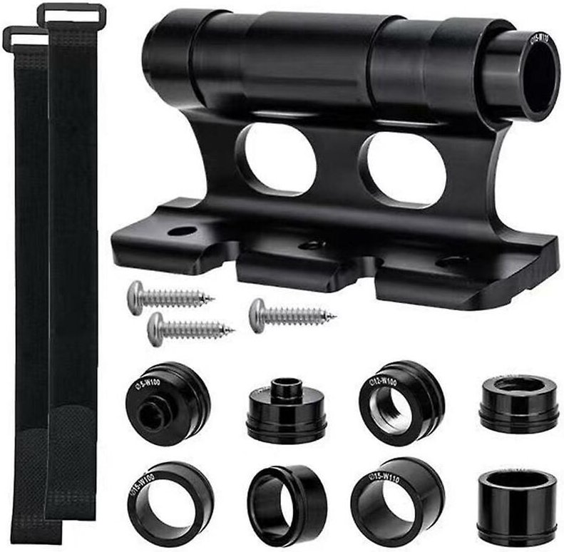 Woosien - Fahrrad-Vorderradgabel mit Adaptern, Schrauben und Riemen, universelle Fahrradblock-Gabelhalterung für lkw, Tr...