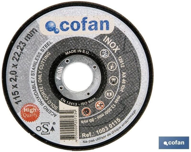 Trennscheibe - 230x2,5x22,23 inox Professional
