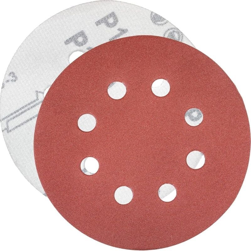 100 Stück Schleifscheiben, Schleifscheiben, Körnung 125 mm, ideal zum Schleifen/Polieren/Entrosten, HSDPS5M100,1200