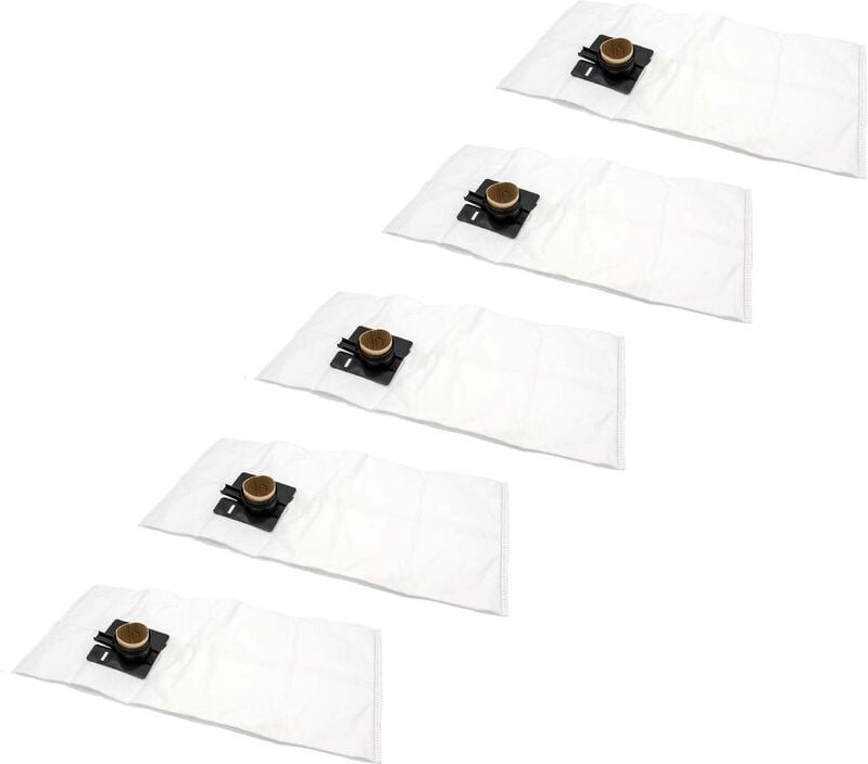 50x Staubsaugerbeutel kompatibel mit Kränzle Ventos 25, 35 Staubsauger - Mikrovlies, Weiß - Vhbw