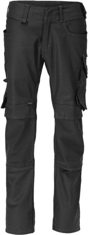 Thumbnail - Hose mit Knietaschen 20279-459-09 Gr. 90C47 black - Mascot