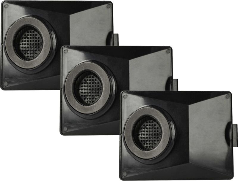 3x Staubsaugerfilter Ersatz für Rainbow R12179, R12647B, 1000002 für Staubsauger - Schmutzfilter, Filtereinheit - Vhbw