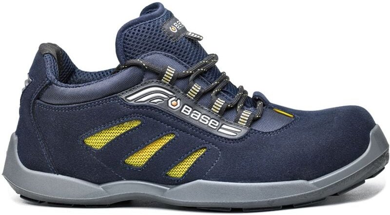 Base - Sicherheitshalbschuh B0647 Frisbee S1P esd src Gr. 47 blau