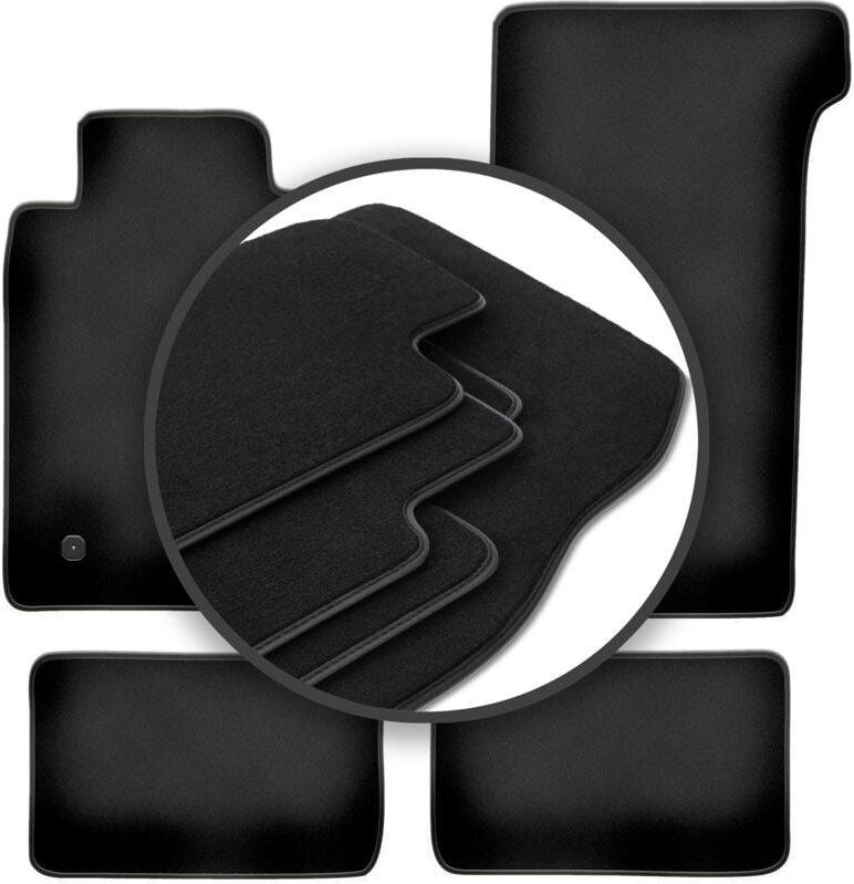 Premium Autoteppiche für: Mercedes SL R107 ohne Katalysator Coupé (1971-1989)