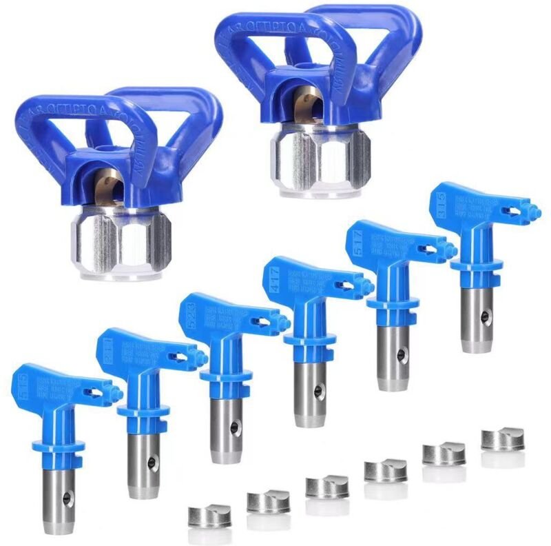 Airless-Farbdüsen-Set, umkehrbare Spritzmaschinen-Spitzen, Airless-Farbspritzdüsen-Set, Airless-Sprühgerät, Sprühmaschin...