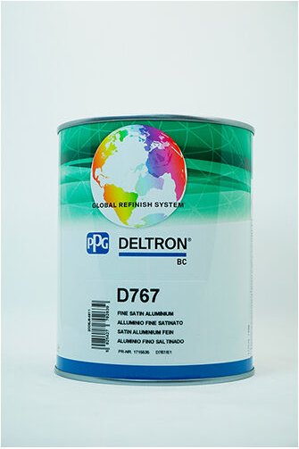 PPG D767 DELTRON GRS BC FINE satiniertem Aluminium 1 LITER