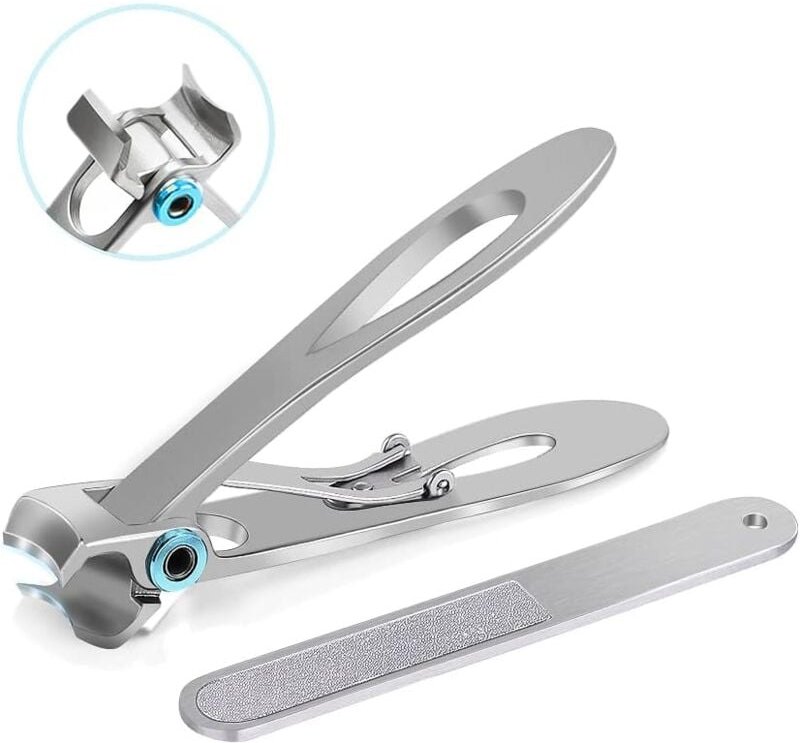 Nagelknipser, breite Backenöffnung 15 mm, mit Nagelfeile