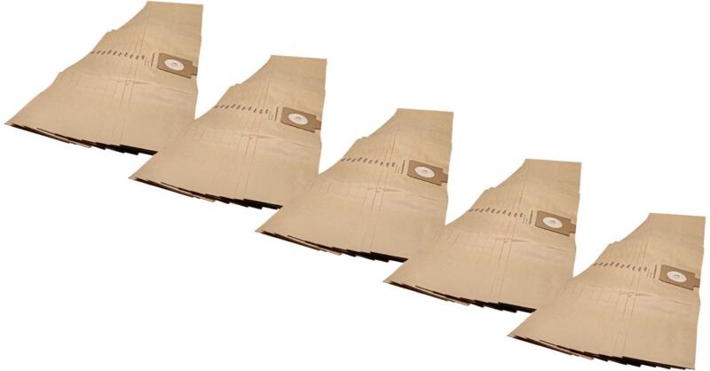 50x Staubbeutel kompatibel mit Lorito Compacto 9, Compacto 6, GS20, Base 101 (200) Staubsauger - Papier, 95,5cm x 17cm S...