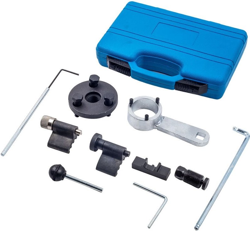 10tlg Zahnriemen Steuerriemen Motor Einstellwerkzeug Werkzeug für vag 1.6 2.0TDIMotor Einstellwerkzeug Zahnriemen Wechse...