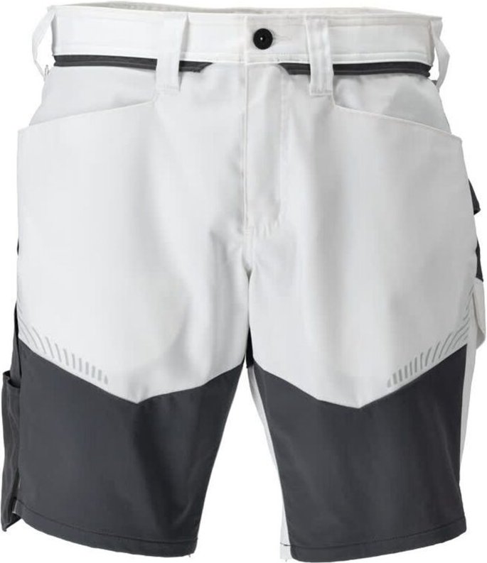 Mascot - Shorts, geringes Gewicht Shorts 25149-230-0689 Gr. C47 weiss/Anthrazitgrau