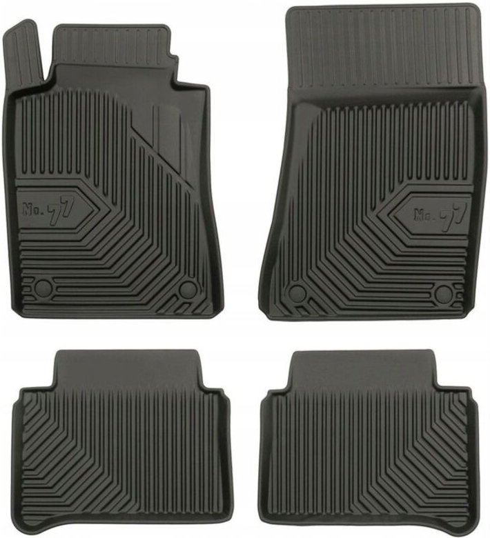 GUMMIMATTEN Mercedes-Benz E-Klasse W211 2002-2009 KOFFERRAUM 77