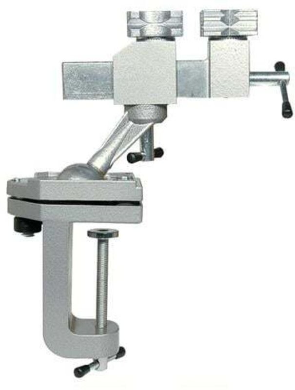 UNISPANN Feinmechanikerschraubstock Backenbreite 46 mm Spannweite 75 mm - 1B-DB-AL