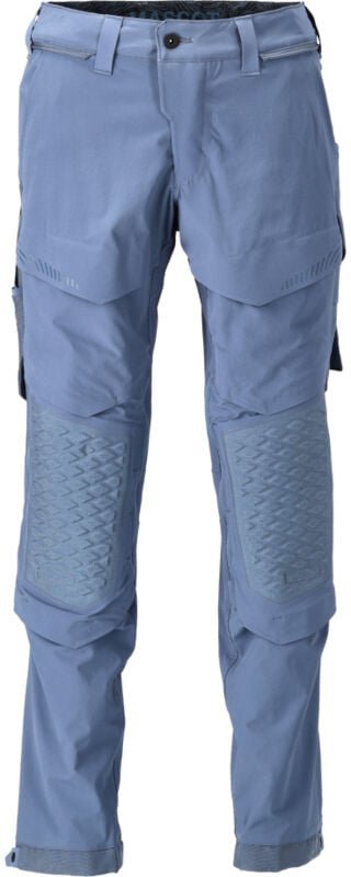 Hose mit Knietaschen 22279-605-85 Gr. 90C62 steinblau - Mascot
