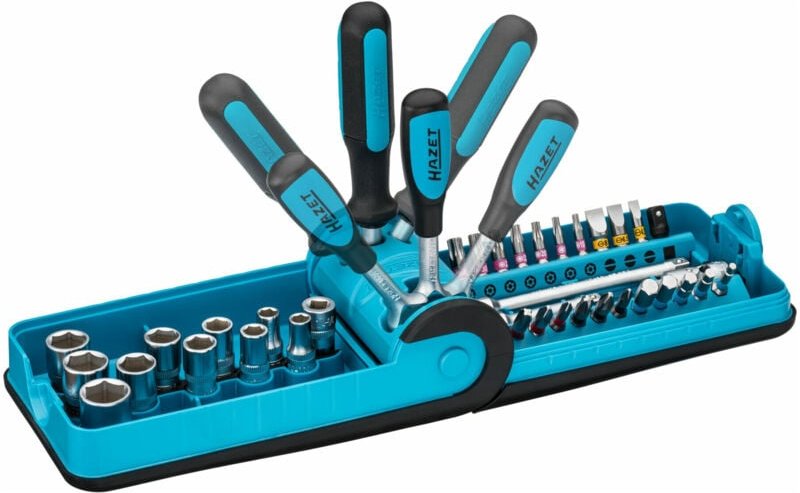 HAZET Steckgriff 811-UK, 1/4 Zoll (6,3 mm) Vierkant, Länge: 110 mm