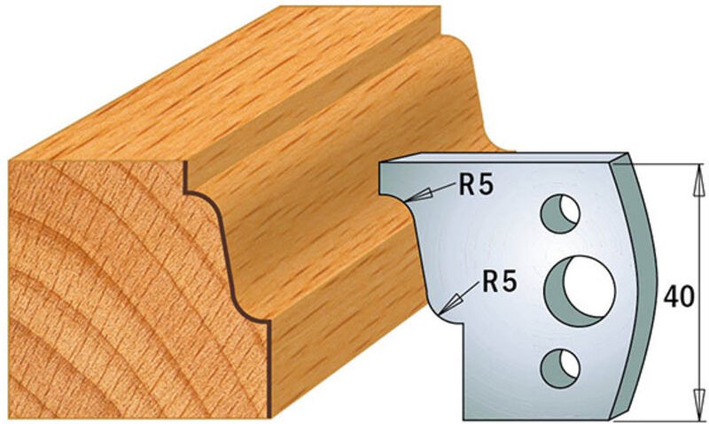 690.031 Paar SP-Messer 40x4mm