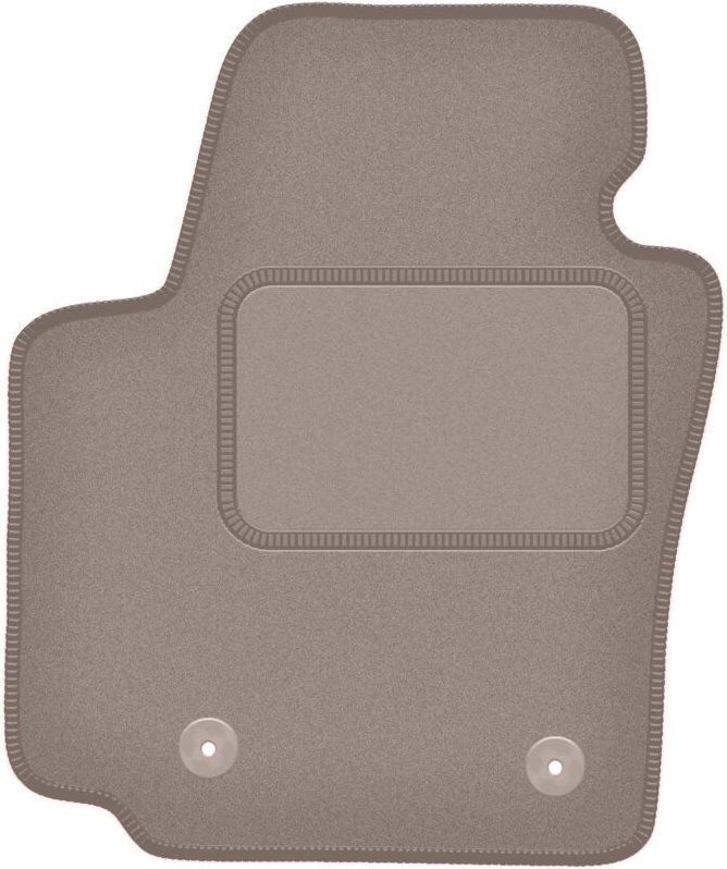 Beige Fahrermatte für: Seat Altea XL Minivan (2006-08.2008)