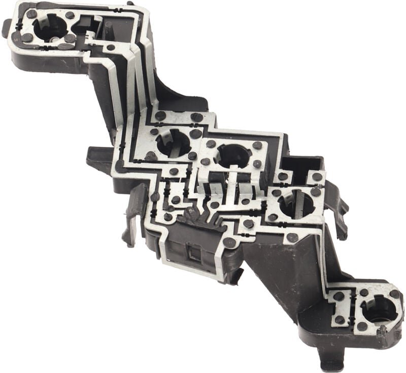 SUNXURY Rücklichtplatine, Hochtemperaturbeständig, 6-poliger Ersatz, für Peugeot 307 Schrägheck 2008-2013, Rechts