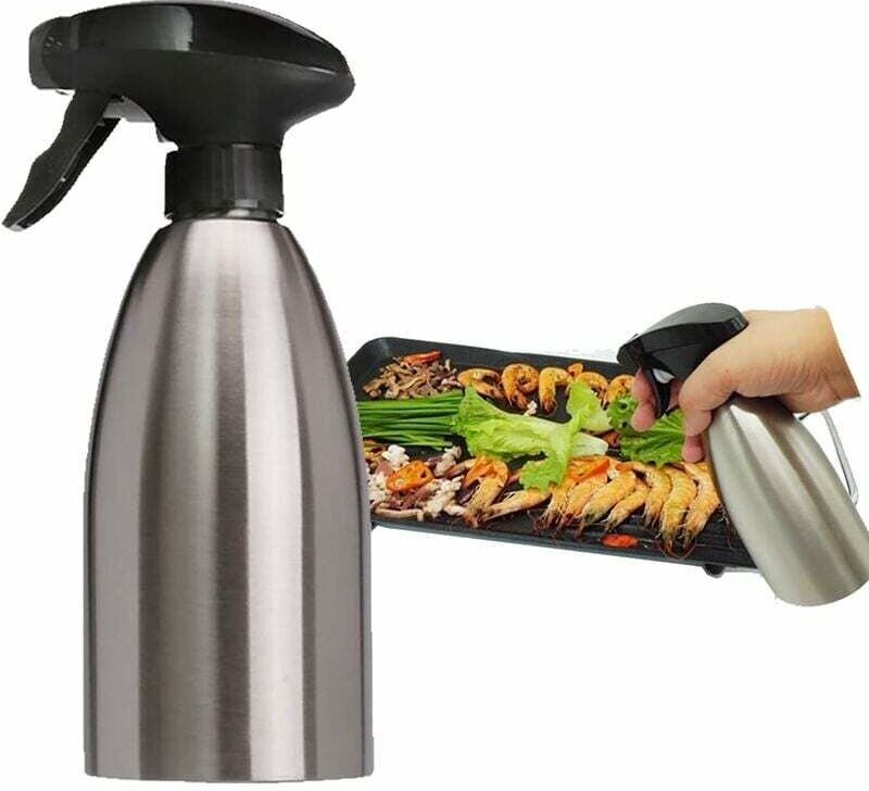 500 ml Olivenöl-Sprüher, Ölspray, Ölspray zum Kochen, Grillen, Backen, Barbecue, Kochen, Salat, von DEBUNS
